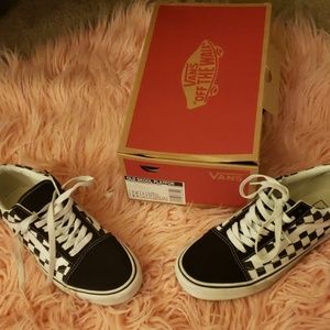 Checkered vans ****Price is firm****